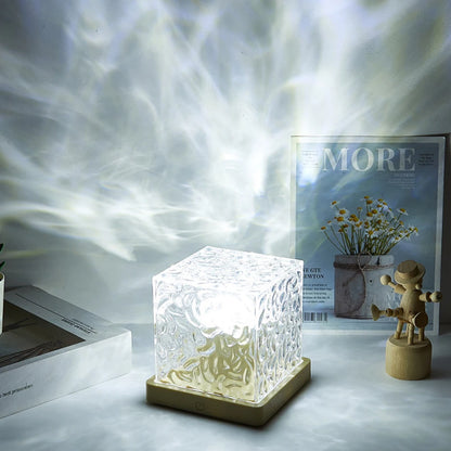 Crystal Cube Lamp
